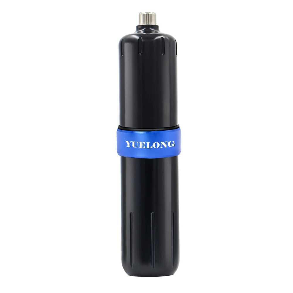 YUELONG Tattoo Machine Pen Kit with Power Supply 40pcs Cartridges Needles for Professional Tattoo Supplies