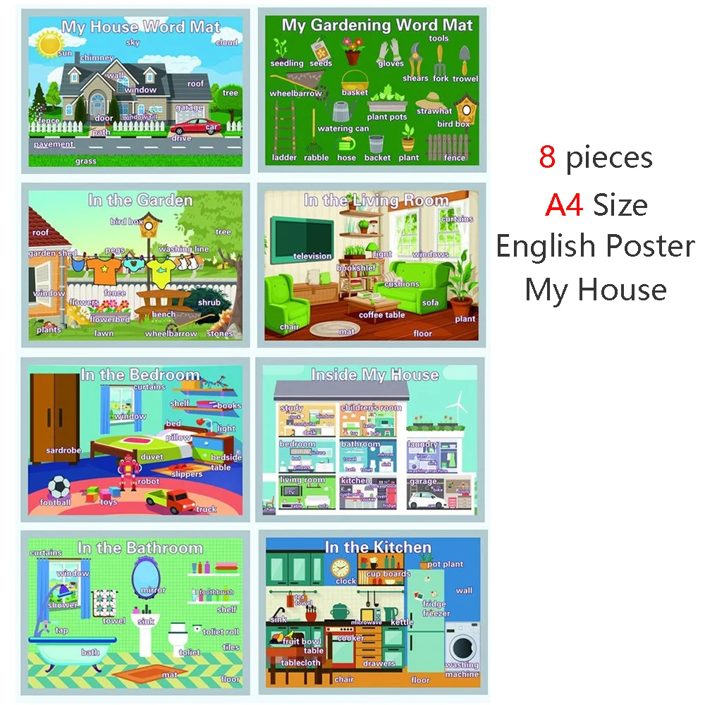 63 шт. детские английские Обучающие флэш карты|Чтение| |