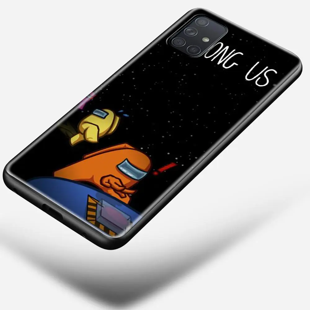 

Impostor Among Us Game Case For Samsung Galaxy A50 A51 A70 A71 A10 A20 A30 A40 A11 A21s A31 A41 TPU Soft Black Phone Cover