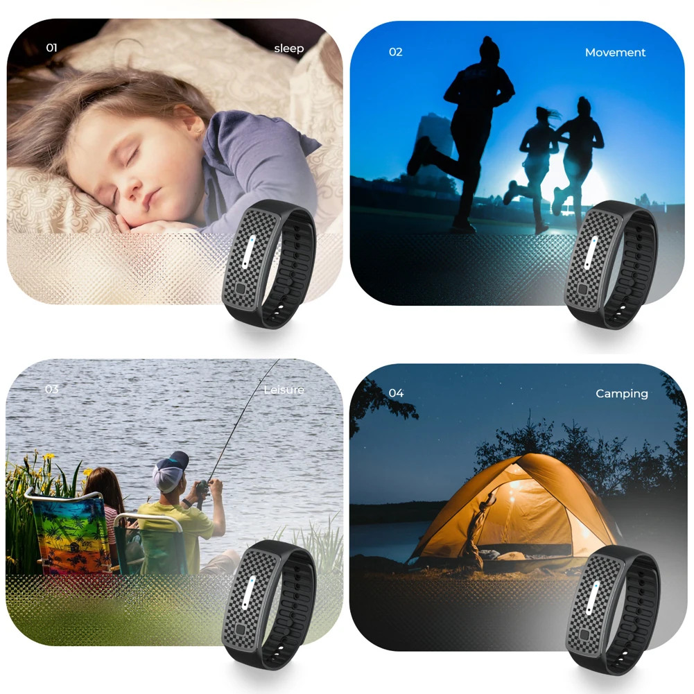 

Ultrasound Mosquito Repellent Bracelet Anti Insect Wrist Band Bug Repeller Child
