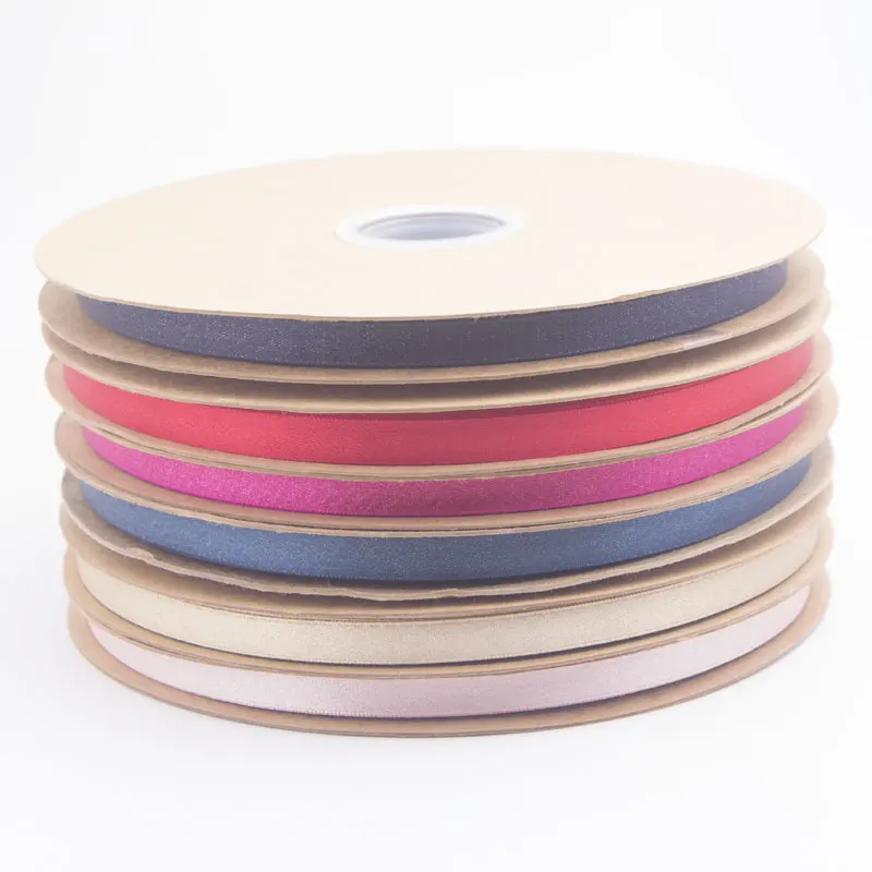 

6meter/lot 10mm Satin Ribbons Double-faced Hair Bow/Party/Birthday DIY Trim Sewing Ribbon Handcraft Decoration Materials LX732