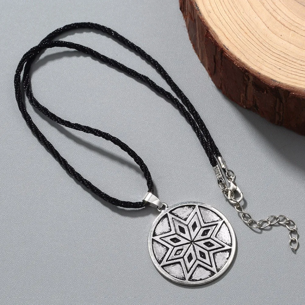 Ожерелье с подвеской Chandler Maple Amulet старинный Славянский талисман круглая подвеска