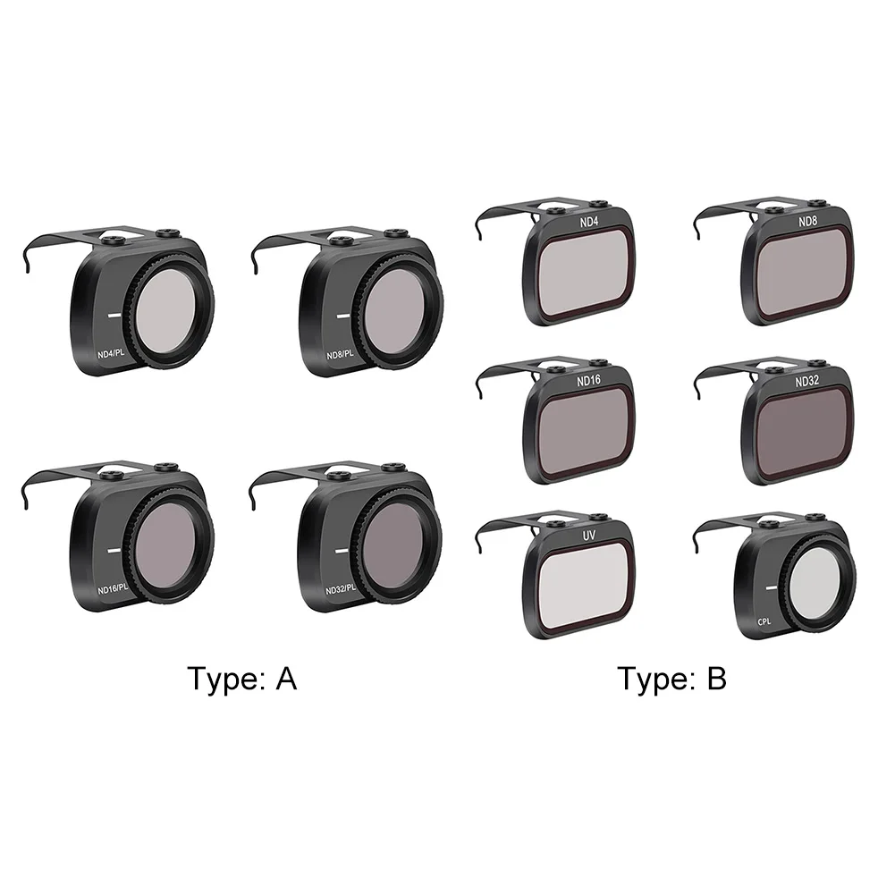 

MCUV CPL ND Filter Set NDPL Optical Glass Adjustable 4 8 16 32 Camera Lens Lightweight Gimbal Portable For DJI Mavic Mini 2