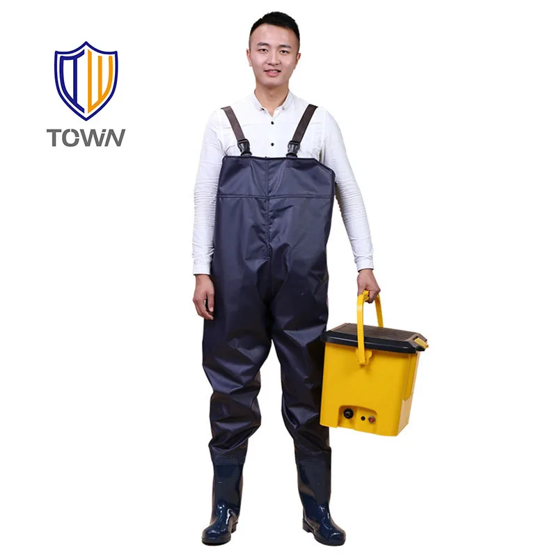 

Half-length suspenders under water pants for catching fish, fishing waterproof pants, wear-resistant wading pants