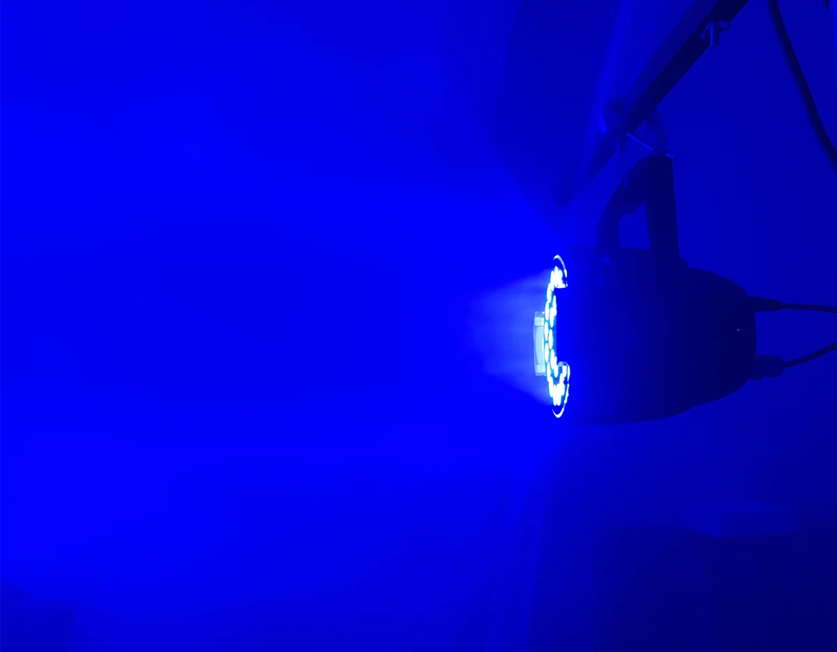 24x18 Вт RGBWA + UV 6в1 LED Par Роскошные DMX Led плоские огни dj освещение rgbwa uv led par light корпус из