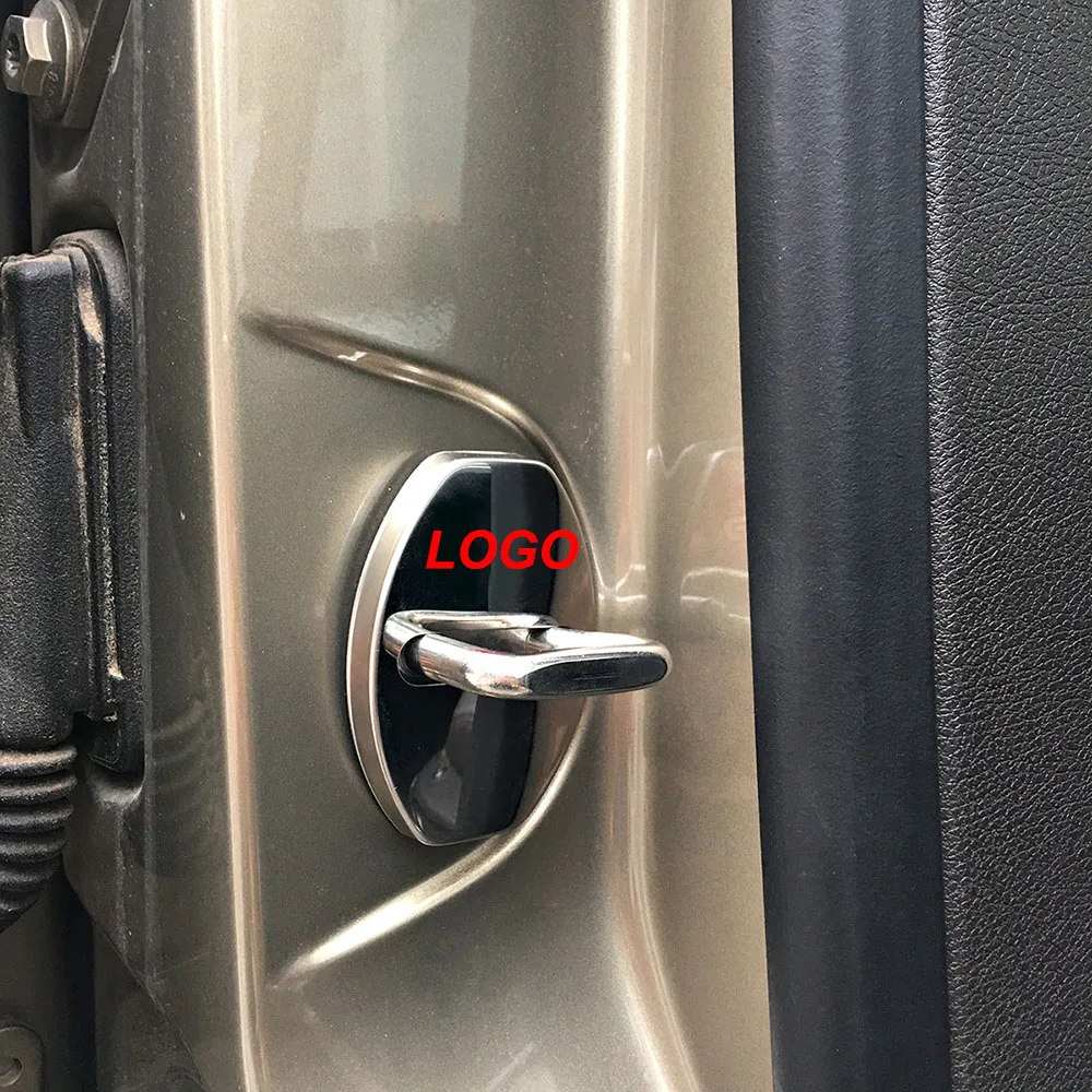 4 шт крышка дверного замка автомобиля для S логотип эмблема протектор крышки