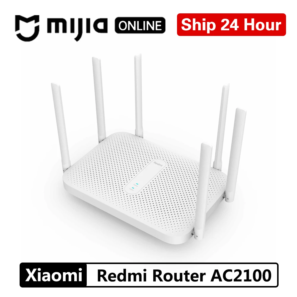 Xiaomi Redmi Router AC2100 гигабитный 2 4 ГГц 5 0 усиленный двухдиапазонный 2033 Мбит/с