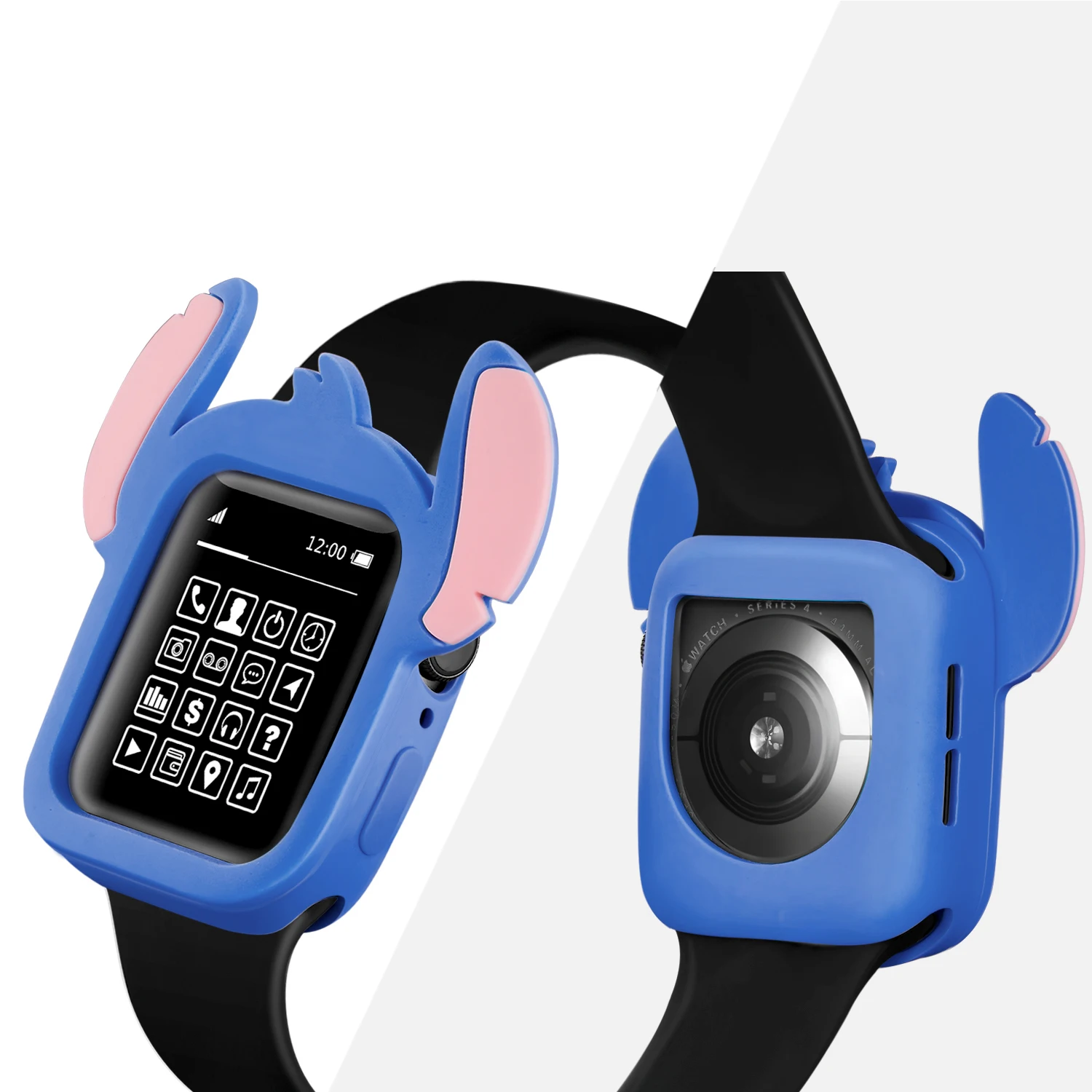 Чехол Serilabee Stitch для apple watch 4, 5, 40 мм, 44 мм, милый защитный тпу чехол s для iwatch series 4, 5