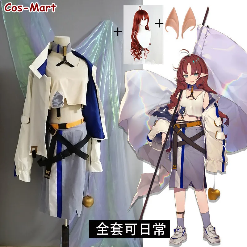 

Hot Game Arknights Myrtle Cosplay Costume RHODES ISLAND Fashion Combat Uniform Activity Party Role Play Clothing Custom-Make Any