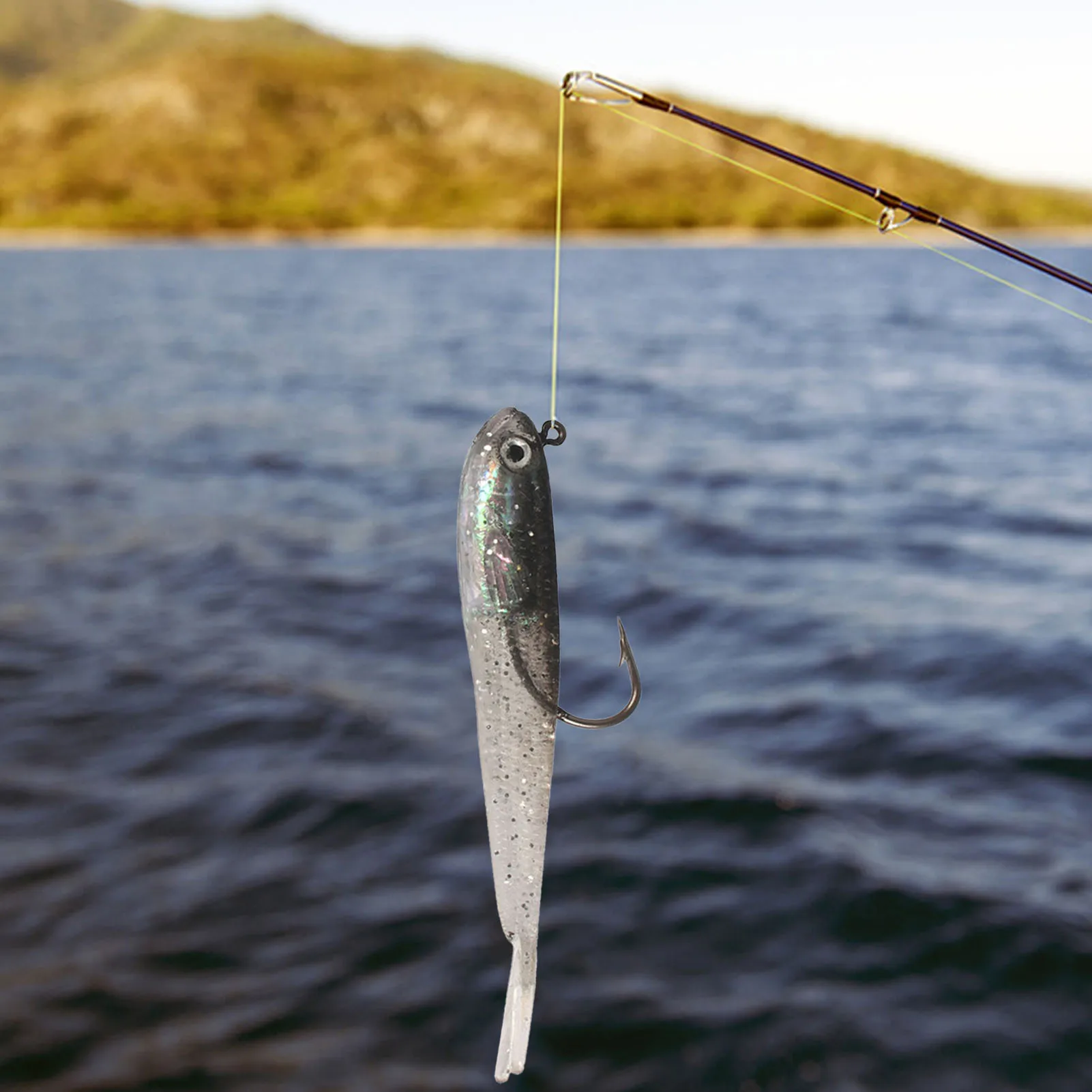 

75MM 6G Artificial Fishing Lure 3D Eyes Realistic Look Fishing Bait Pesca Hooks Fish Wobbler Tackle Hard Bait Swimbait