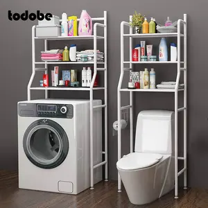 over the rack metal toilet cabinet shelving kitchen washing machine rack no punch floor shelf organizer holder corner rack free global shipping