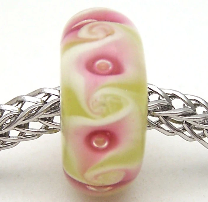 

JG2979 100% S925 Sterling Silver Beads Murano Glass beads Fit European Charms Bracelet charms diy jewelry Lampwork GlassBeads