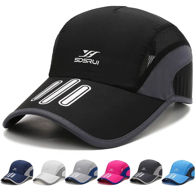 

Women Men Quick Dry Breathable Sports Hat Adjustable Golf Fishing Baseball Caps Outdoor Sun Equipment -40