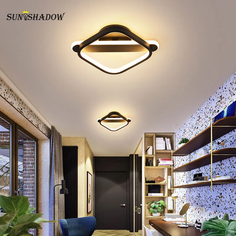 110v 220v Ceiling Light Modern Small Aisle Lamp For Living room Dining Dedroom Corridor Round&ampSquare lamp body | Освещение