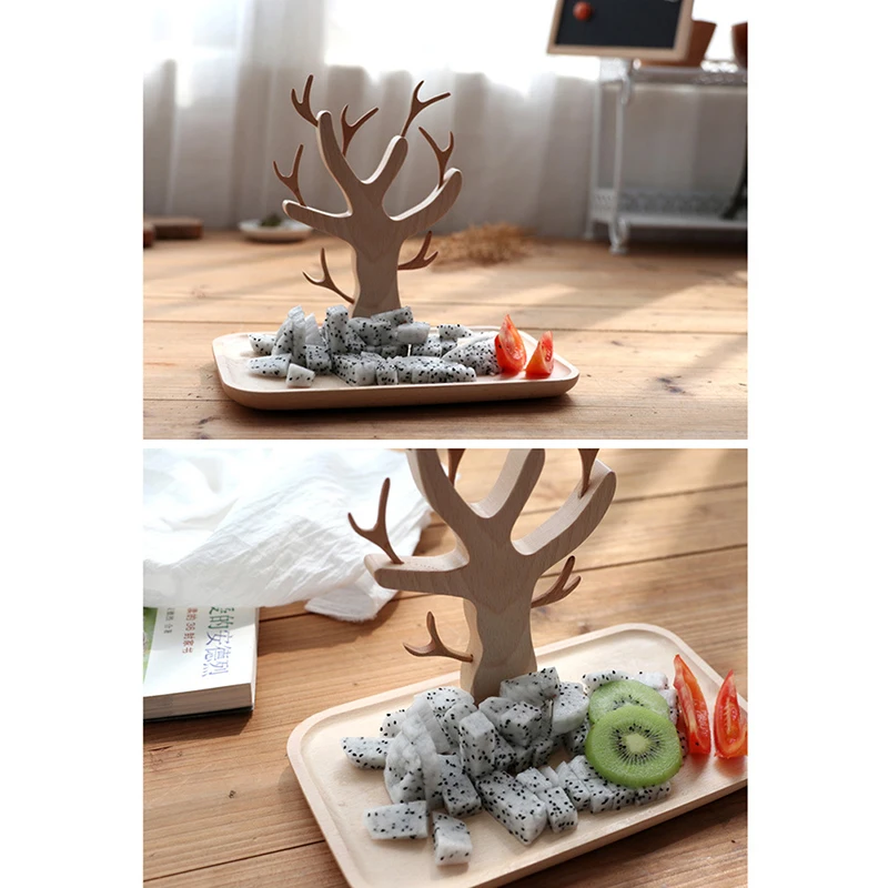 Съемная деревянная тарелка для торта фруктов домашний поднос хранения десертов