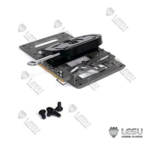LESU металлическая подвижная Седельно сцепного устройства для 1/14 RC модель Tamiya