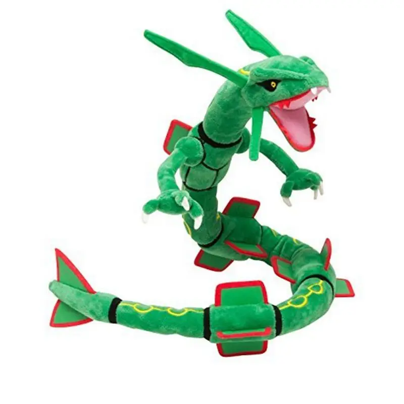 4 шт. 80 см милая игрушка Пикачу Rayquaza Дракон мягкая и плюшевая кукла детский
