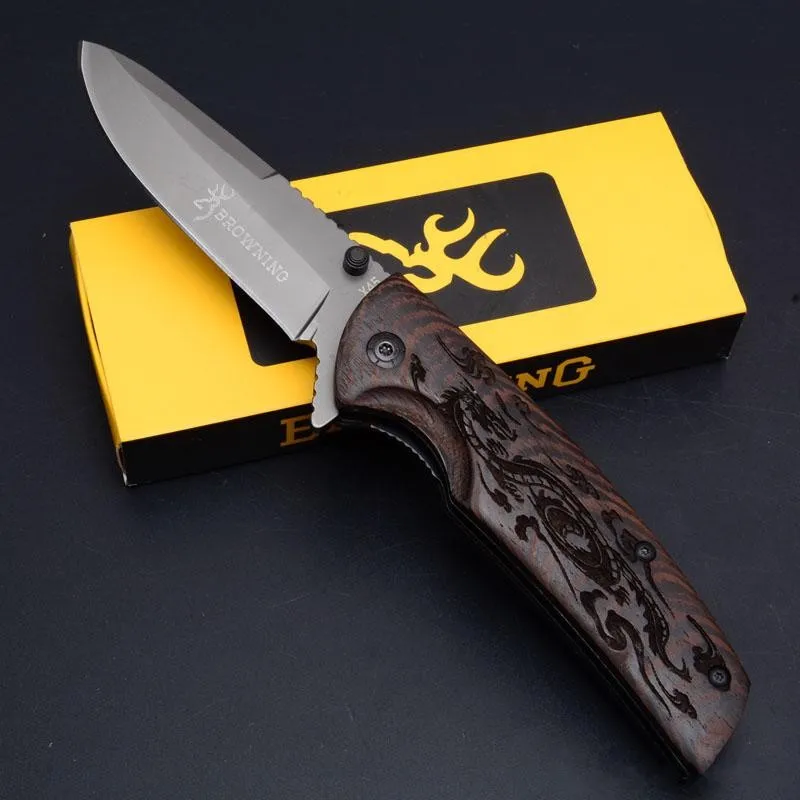 Бесплатная доставка складной нож Browning из нержавеющей стали 440C с титановым