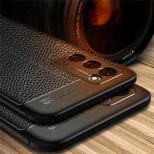 For Cover Oppo A55 5G Case For Oppo A55 5G Shockproof TPU Bumper Soft Silicone Leather Phone Back Cover For Oppo A55 5G Case