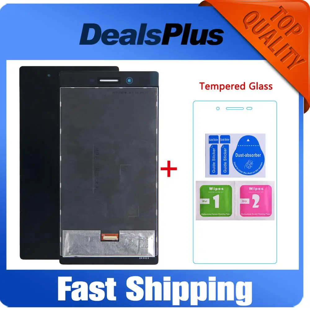 Запасной Новый ЖК дисплей + сенсорный экран в сборе для Lenovo Tab3 7 730 дюйма TB3 730X