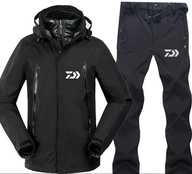 2020 Daiwa Рыболовная одежда осень-зима мужские спортивные комплекты походные