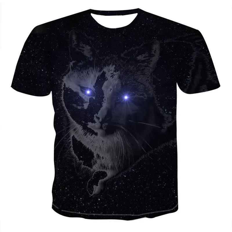 

2021 Animal 3D Printing Cool Shirt Men/Women Short Sleeve Summer Tops Animal T-shirt Fashion