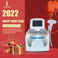2021 newest 808nm 755 1064 diode triple wavelength hair removal machine alexandrite laser