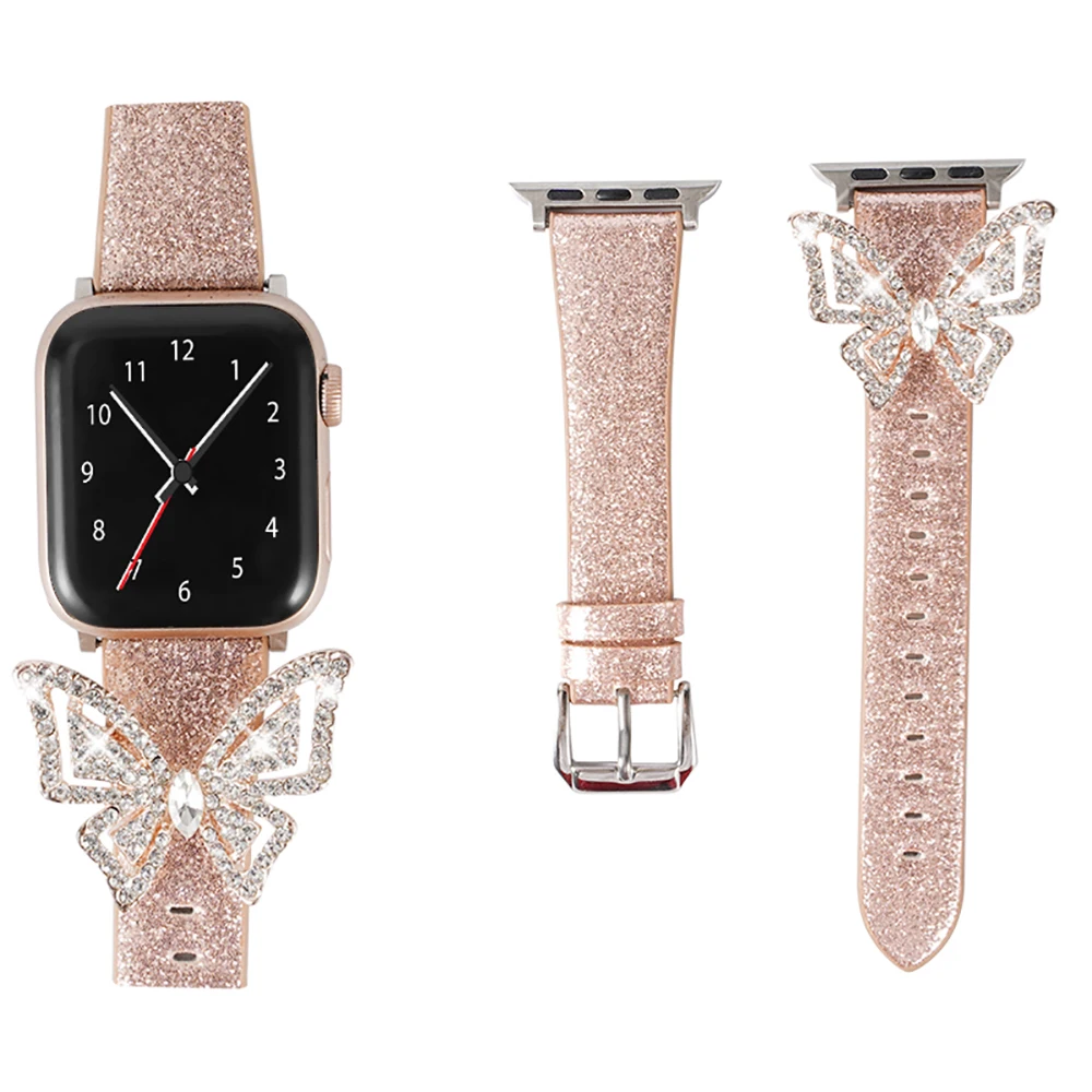 

Genuine Leather Watchbands For Apple Watch 6 Band SE Strap 44mm 40mm iWatch Series 5 4 Bracelet For Applewatch 3 42mm 38mm Bands
