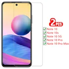 Защитная пленка из закаленного стекла на redmi note 10 pro max s 10s Защитная пленка для экрана для xiaomi readmi remi (Реми), 