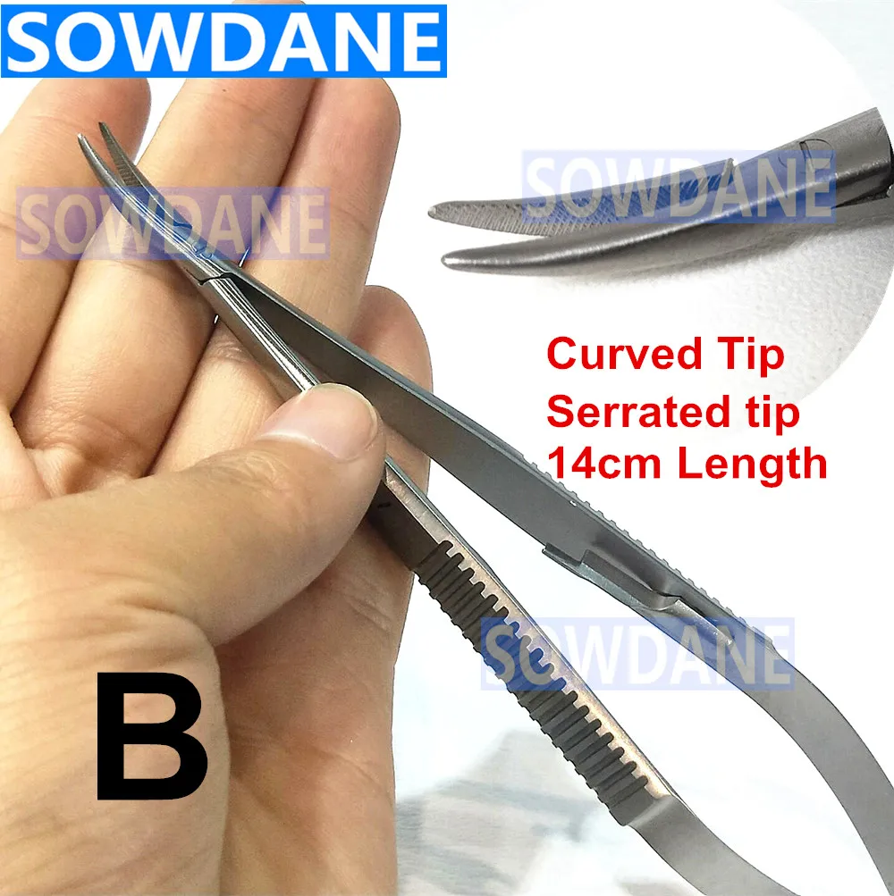 2 шт. стоматологический ортодонтический Пинцет для лигатурной формовки Castroviejo