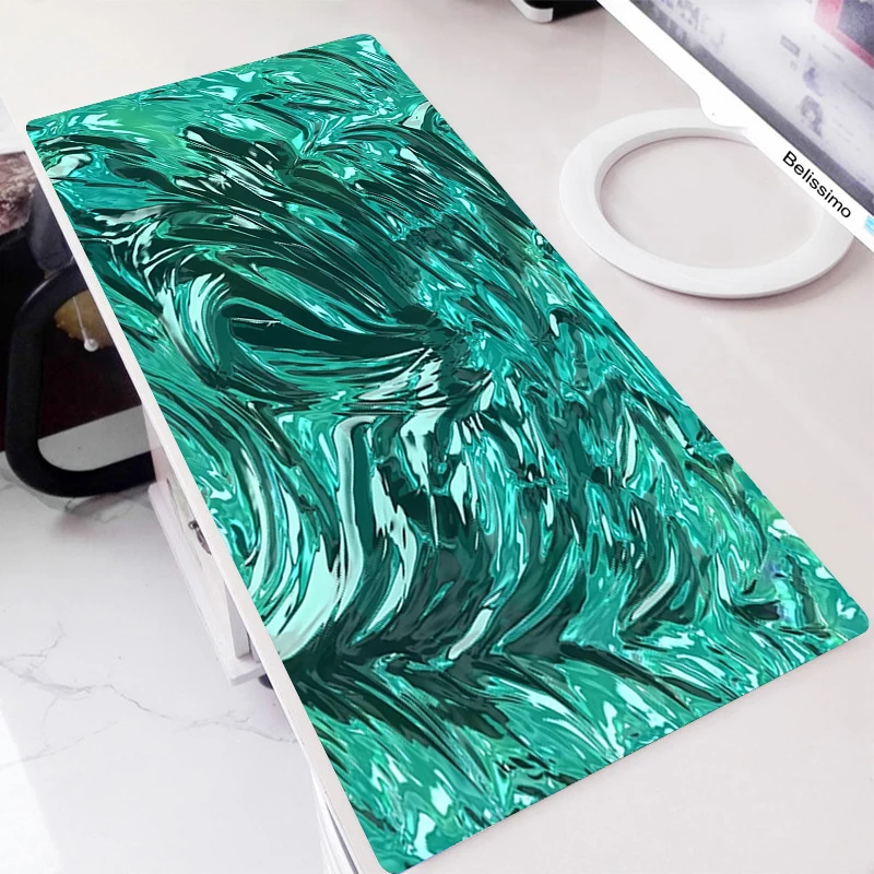 

Mouse Pad Gamer Anime Desk Mat Strata Liquid Marble Gaming Accessories Mousemat Computer Mat Rugs Desk mat Mousepad Keyboard Pad