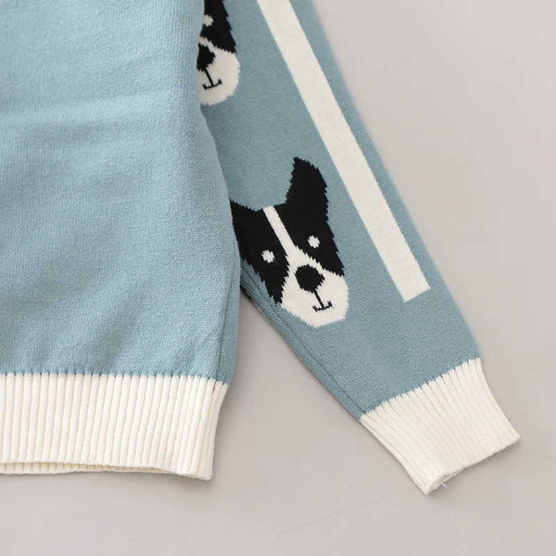 2019 осенне-зимний хлопковый свитер для мальчиков Детский кардиган детские