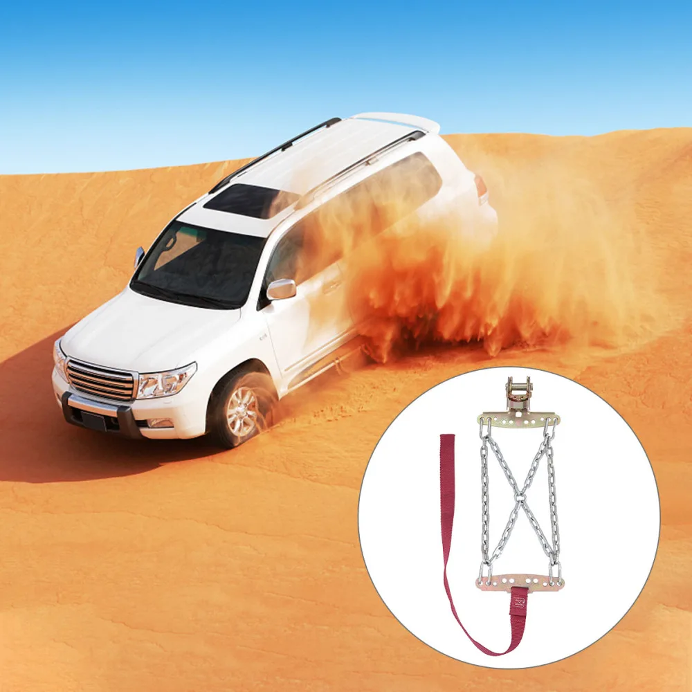 

1PC Truck Car Wheel Tire Snow Ice Chain Belt Anti-Skid Vehicle SUV Wheel Chain