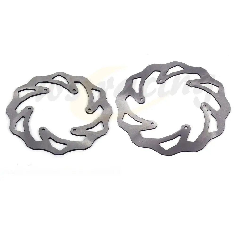 

220 260mm Front Rear Disc Brake Wavy Rotor Set For KTM SX SXC SXF EXC EXCF XC F XCW Supermoto 125 250 300 350 450 500 1998-2020