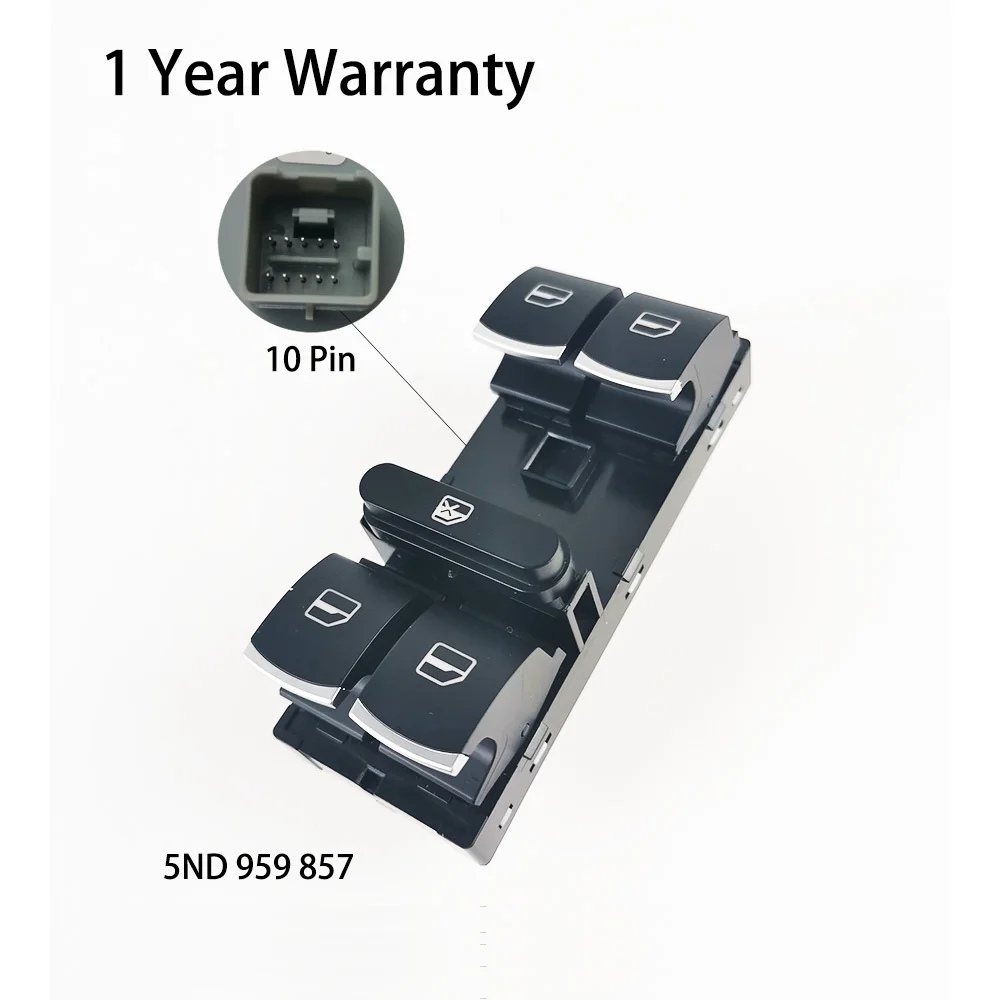 Комплект переключателя стеклоподъемника для VW TIGUAN GOLF Magotan POLO CC Sagitar 5ND959857