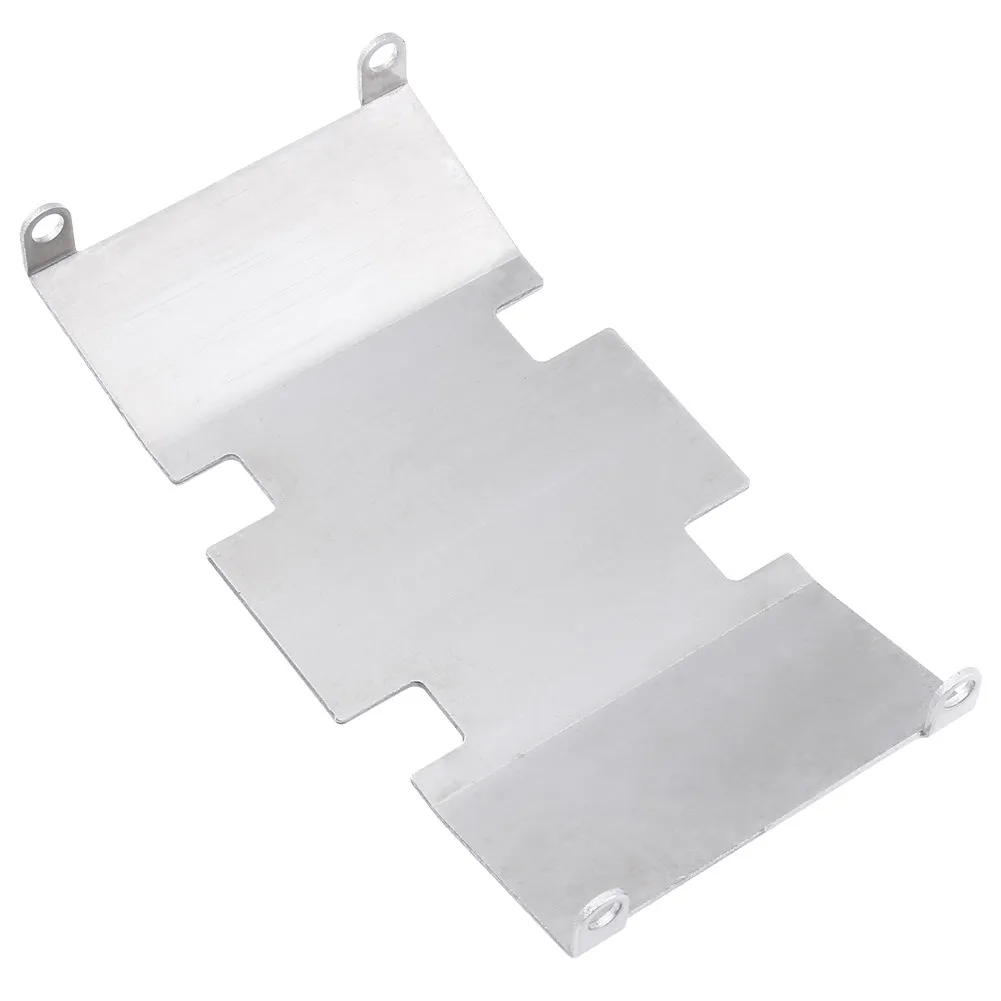 Stainless Steel Axial SCX10 Skid Plate Chassis Center Transmission Protection for 1/10 Scale RC Crawler Models 90046 90047 90060 | Игрушки и