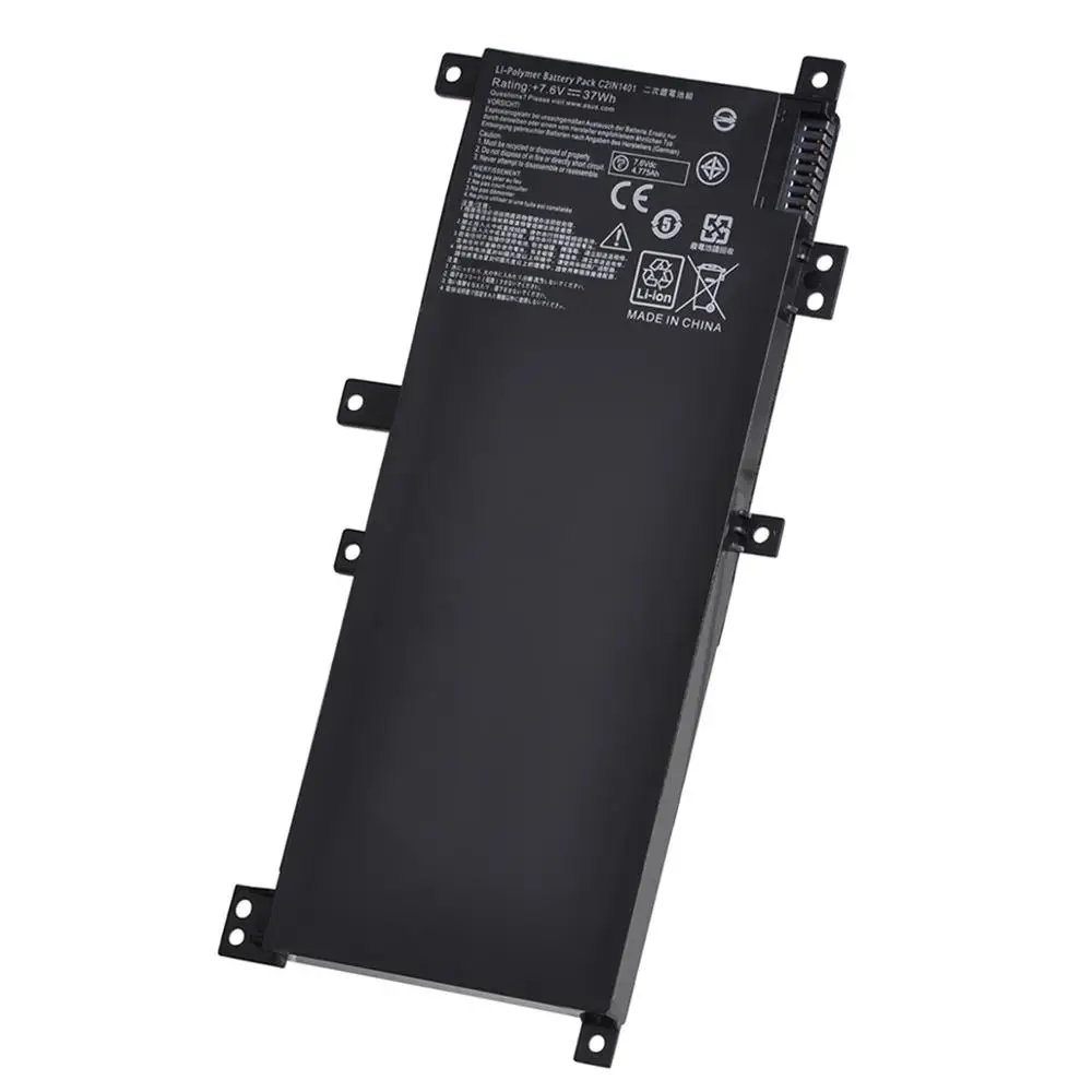 Новый аккумулятор для ноутбука Asus C21N1401 X455 X455L X455LA X455LD X455LF X455LN A455L A455LD F455LD R455LD Y483L
