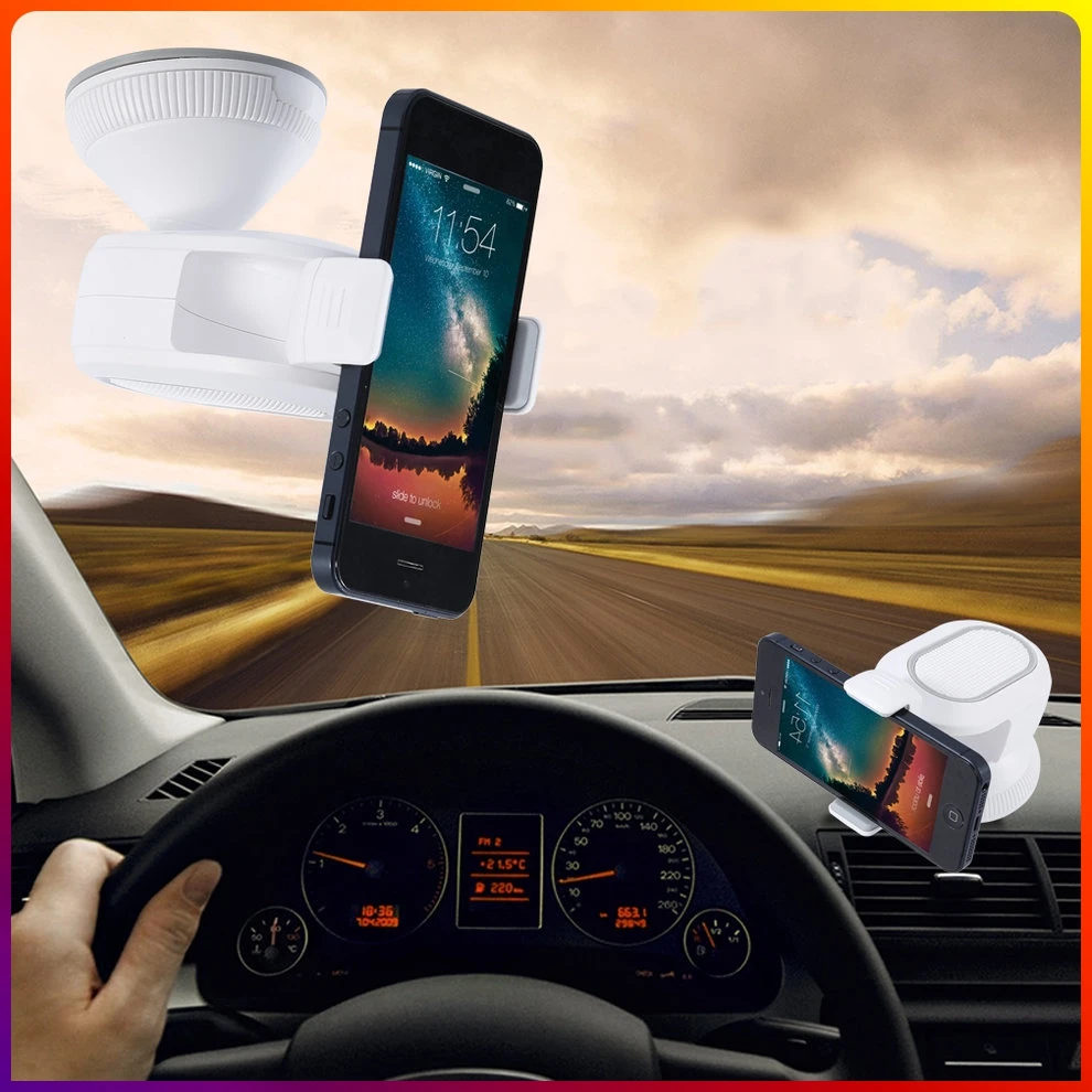 

Многофункциональный универсальный держатель-подставка для навигатора GPS с возможностью вращения на 360 градусов