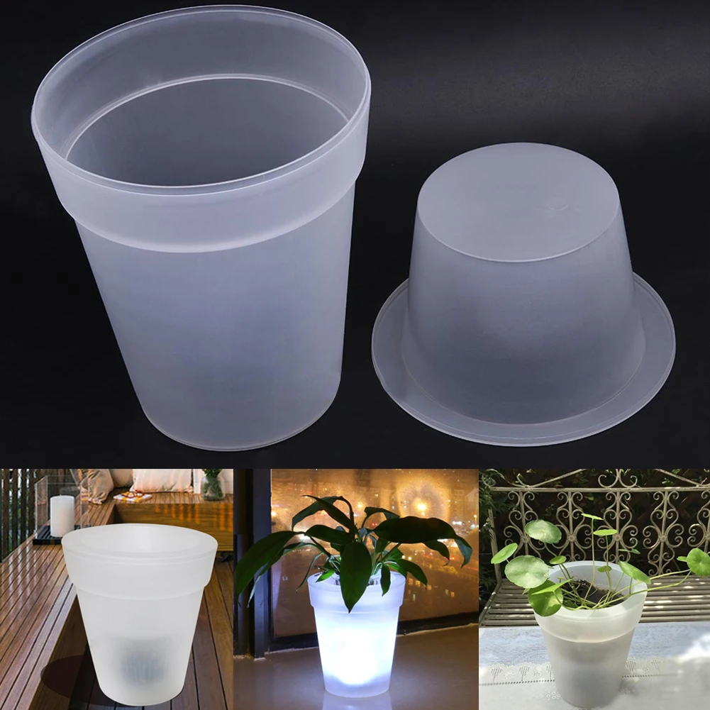 Новый светодиодный Солнечный горшок садовый светильник на открытом воздухе | Дом