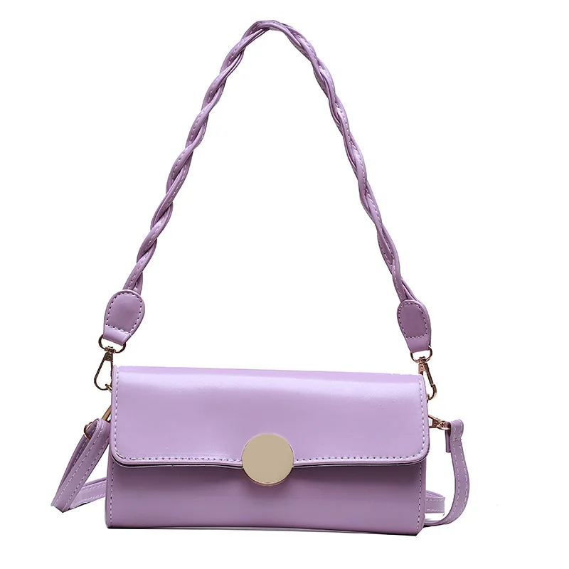 

2020 summer new trendy fashion women's bag all-match chain one-shoulder armpit bag small square bag