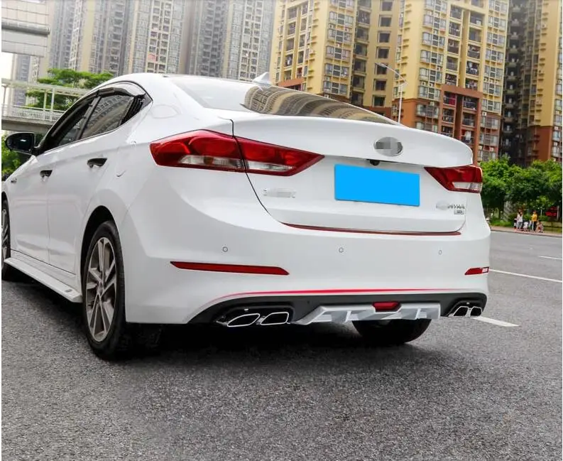 Задний спойлер для Hyundai ELANTRA 2016-2018 задний переднего бампера | Автомобили и