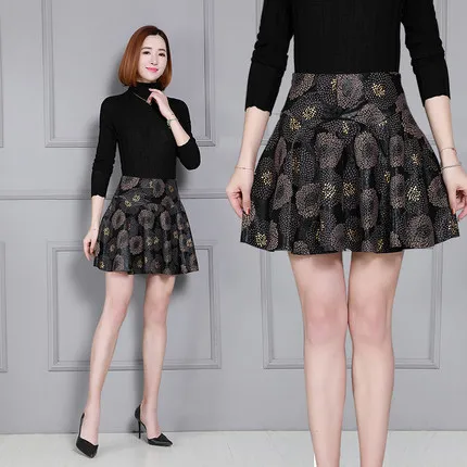 

Лидирующий бренд овечья кожа новые плиссированные юбки K72 высокого качества