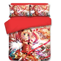 3d anime cardcaptor sakura print bedding set duvet covers pillowcases one piece comforter bedding sets bedclothes bed linen 05