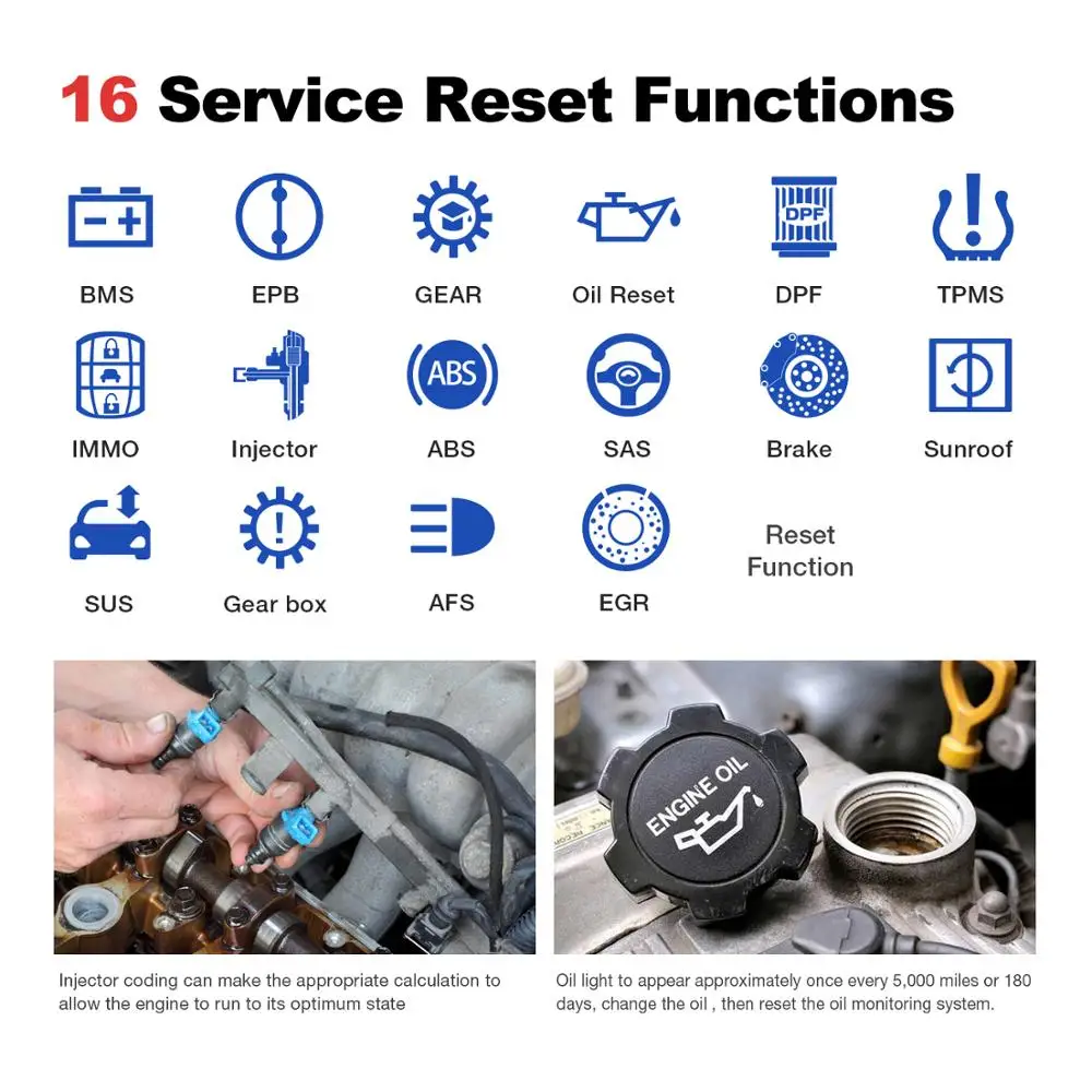 100pc/THINKDIAG full system OBDII Scanner Diagnostic Tool code reader 16 reset service actuation test PK AP200 easydiag golo 3.0 |