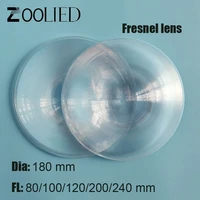 fresnel lens for car headlight diameter 180 mm focal length 80100120200240 mm fresnel lens for diy projector fresnel lens