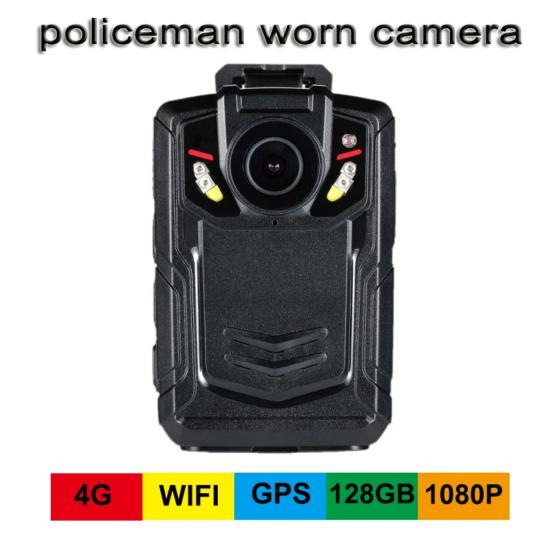 

Body Worn Camera BC002 Policeman Werable DVR Video Recorder 4G GPS 128GB Security Camcorder Ambarella A12 System Police Device