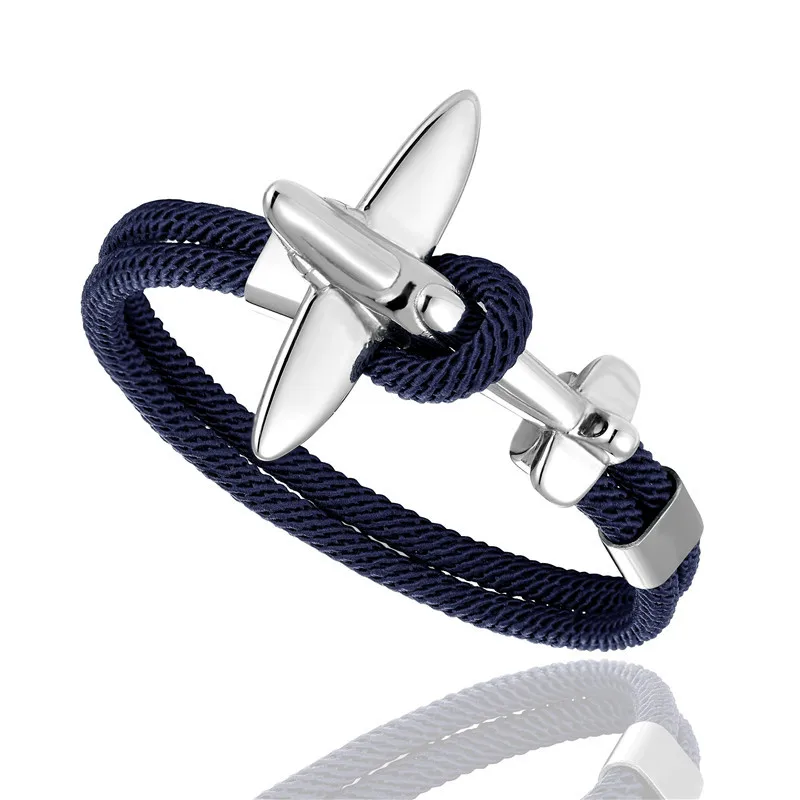 Браслет мужской винтажный многослойный из нержавеющей стали