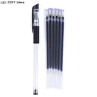 Волшебная ручка, невидимые чернила, медленно исчезают, автоматически исчезают, практикуя, прозрачная полипропиленовая ручка, синие чернила, шуточные игрушки, реквизит для шуток