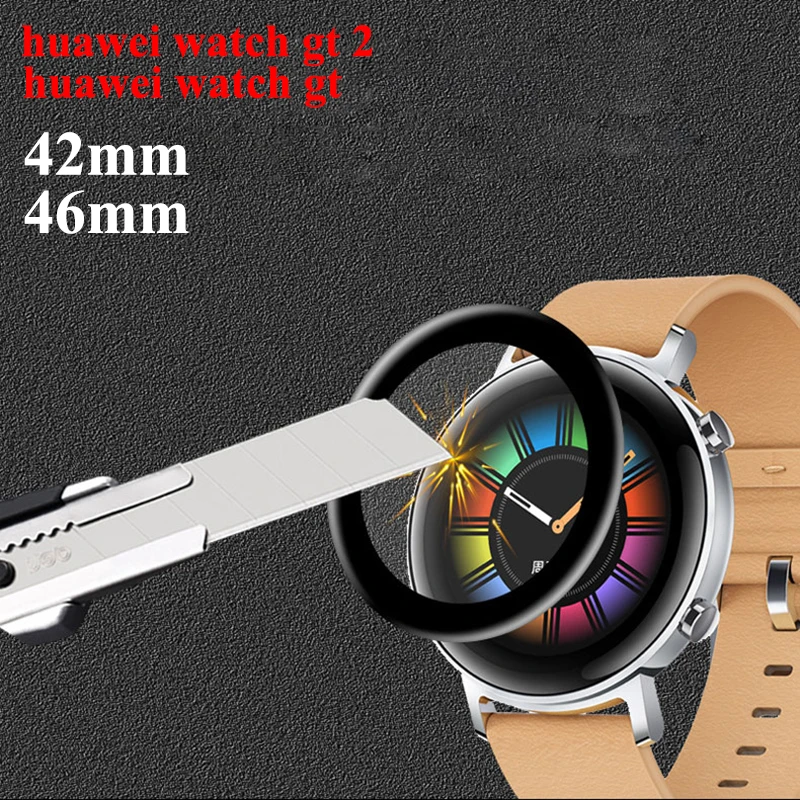 Закаленное стекло для Huawei watch gt/2 Защитная пленка ремешка 46 мм 42 9H