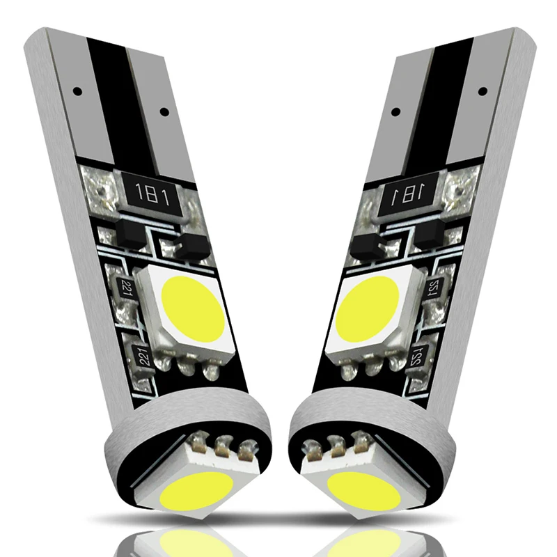 1 шт. Canbus T10 W5W 194 светодиодный 5050 SMD 3 Авто Клин внутренсветильник карта багажника